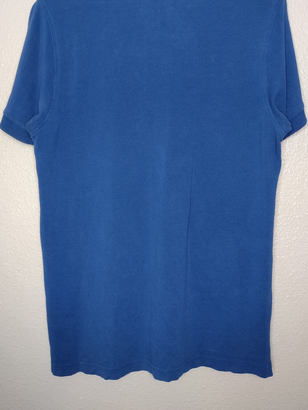 Burberry Blue Slim Fit Short Sleeve Polo Shirt Sz M - Picture 6 of 16